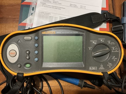 Fluke 1652c multifunction - fluke,