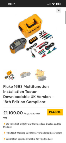 Fluke 1663 multifunction - 1663,