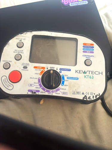 Kewtech kt63 multifunction - kewtech,
